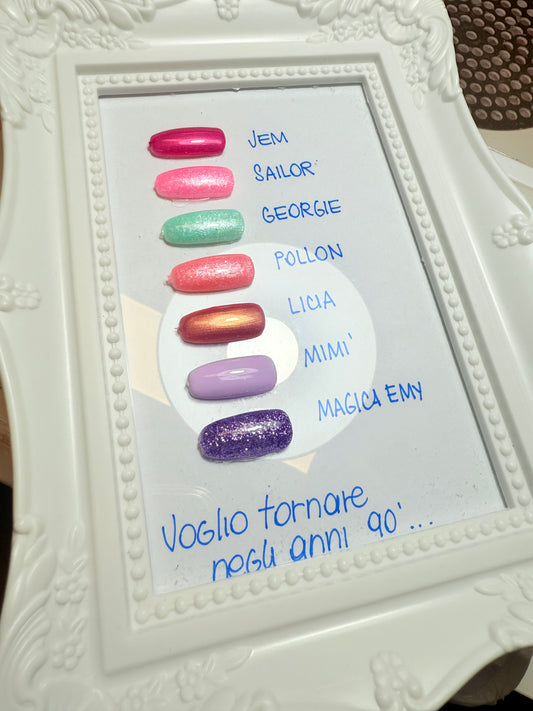 VOGLIO TORNARE NEGLI ANNI 90... Collezione Colori in Gel