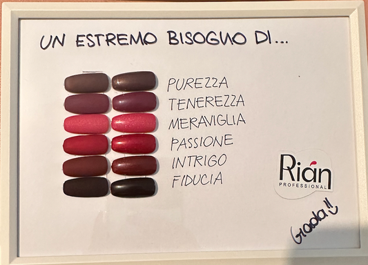 NUOVA COLLEZIONE DI COLORI IN SMALTO GEL