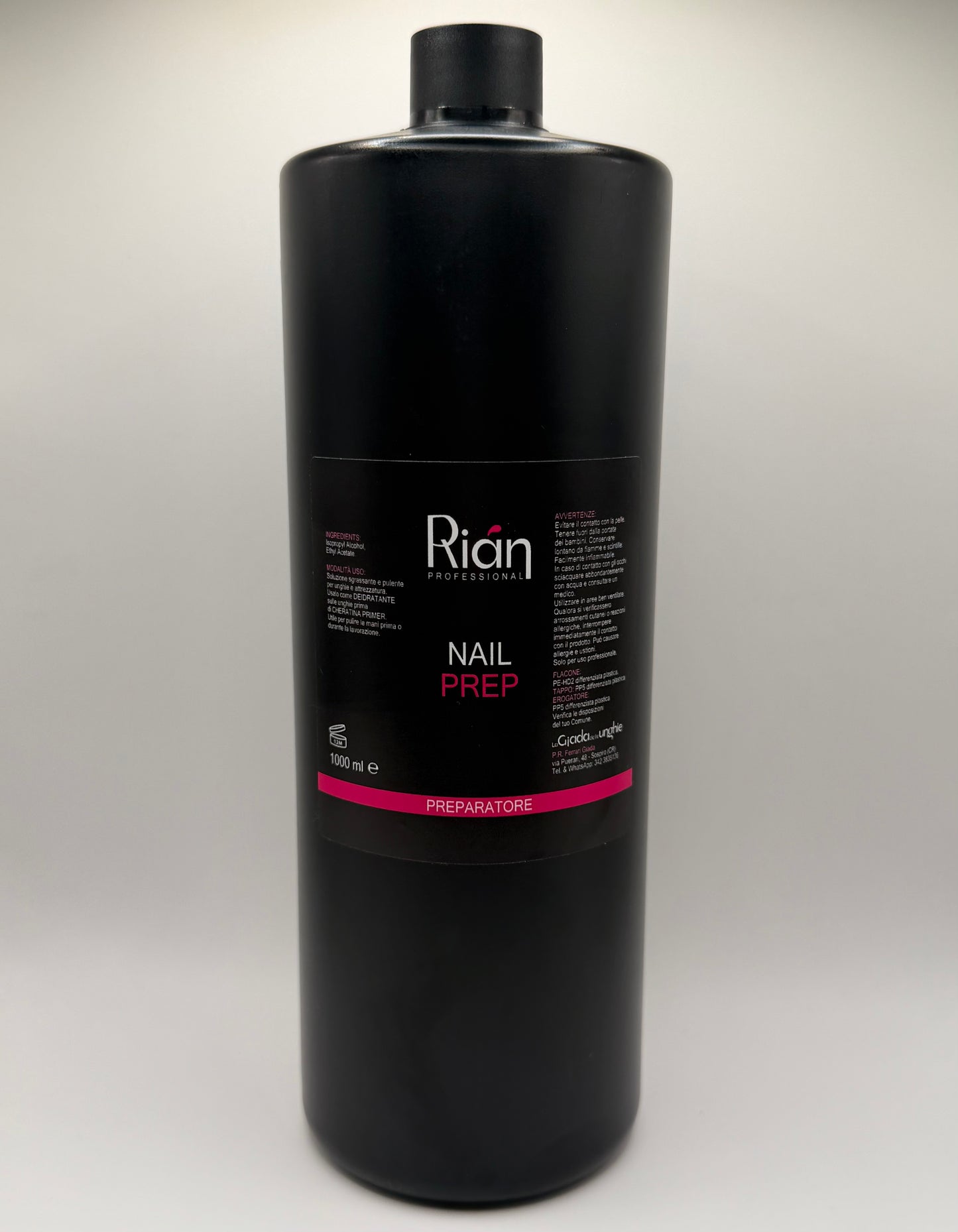 NAIL PREP - Soluzione Deidratante e Sgrassante per Unghie Naturali